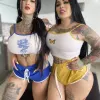 Naya and Una photo 2, indian, curvy, brunette, 147 cm, 47 kg, Large bust, Hong Kong